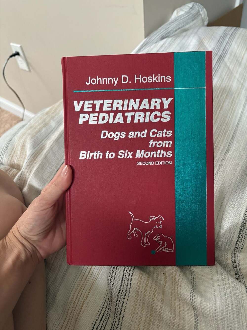 Veterinary Pediatrics Dogs Cats 2nd Ed Johnny D Hoskins Hardcover